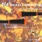 Giraffe Tools Garden Leader Hose 3ft x 5/8", Short Water Hose Heavy Duty, Flexible, Lightweight Hybrid Hose with Swivel Handle, Double Female Fittings, Burst 600 PSI