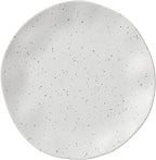 Oneida 895951 Terrazzo Melamine Cream 12 Piece Dinnerware Set, Lightweight Melamine Material