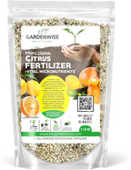 Professional Citrus Fertilizer + Vital Micronutrients; Perfect Balanced NPK for All Citrus; for Indoor and Outdoor Plants; Orange, Lime, Avocado and Lemon Tree Fertilizer (1/2 Quart)
