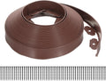 uxcell Landscape Edging, 1Pcs 60FT x 2" - No Dig Garden Edging Kit with 54 Stakes, Landscape Edging Border for Garden Lawn Flower Bed Yard Grass (Brown)