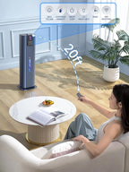 8L Smart Humidifiers for Bedroom Large Room, 2.1Gal Cool Mist Top Fill Diffuser Ambient Light, App & Remote Control, 3 Mist Modes, Quiet Humidifier for Home Office Plant (Blue)