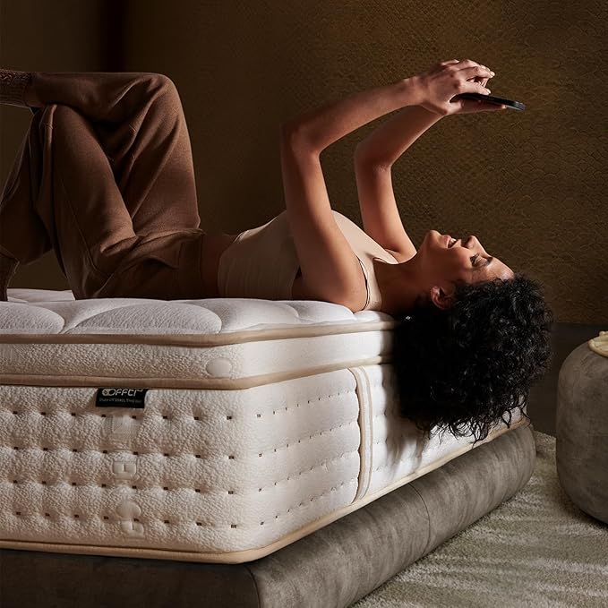 Twin Mattress 10 Inch Mattress Twin Size in a Box,Superior Hybrid Mattress with Memory Foam for Extra Lumbar Support,100 Night Trial,Maximum Support,Zoned Spring, Firm (10 Inch Plush, Twin)