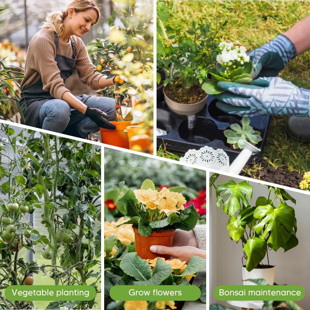 Stackable Monstera Plant Support Stakes for Indoor Outdoor Plants, Garden Accessories for Climbing Potted Plants, Plant Sticks for Vine Training Stem Stabilization (5pcs)