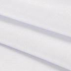 Outdoor Tablecloth Wrinkle-Free Stain Resistant Waterproof Polyester Fabric Table Cover with Zipper Umbrella Hole for Picnic/Party/Dinner/Patio Garden(70inch Round,Zippered,White)
