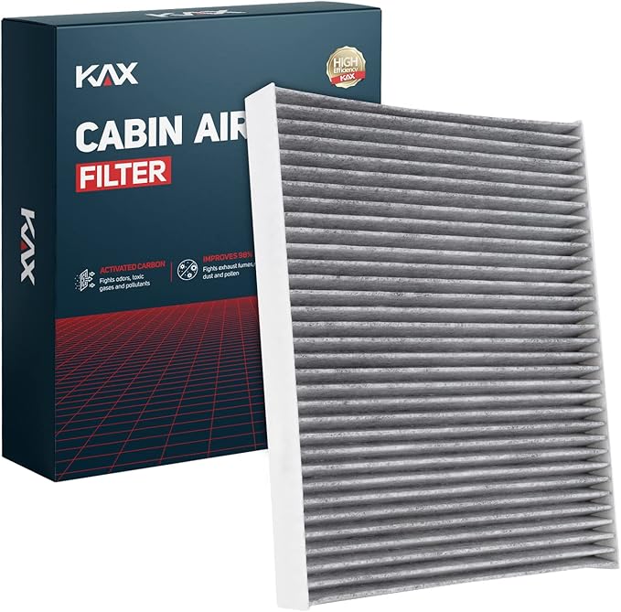 KAX Cabin Air Filter, CF11664 Replacement for Sorento 2011-2015, Santa Fe 2009-2011, w/Activated Carbon Passenger Compartment Air Filter