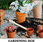 Hoe Hand Tools Garden Tool Dual Headed Hoe Hand Rake Mini Hoes Planting Gardening Hoe Hoe Garden Tool Garden Tools for Gardening Set Outdoor Iron Household Gadgets Hoes