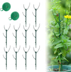 10 Pack Stackable Monstera Plant Support, Climbing Plant Support Structures, Garden Plant Support Stakes for Indoor Outdoor Plants, Plant Holder Stick Moss Pole for Support Tall Potted Plants