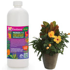 Gardenera Premium Liquid Tropical Plant Fertilizer - 3-1-2 Concentrate for Indoor Plants and Flowers - Organic Plant Food - 32oz