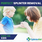 Painless Splinter Removal Kit (30-Pack) | Pull Out Splinters Fast & Easy | Compact First Aid for Home, Travel & Camping | Great for Hiking, Woodworking & Outdoors | No Tweezers Needed
