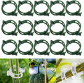 150 PCS Secured Plastic Plant Clip, Plant Support Clips, Garden Clips for Climbing Plants, Plastic Trellis Clips Plant Support Clips Tomato Grape Vine Vegetables Plant Fixing Clips (150, Green)
