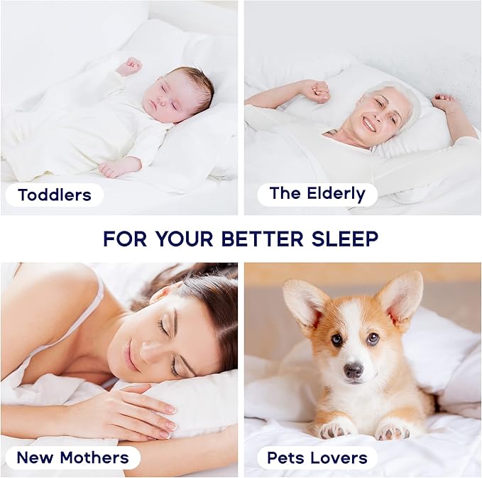 SLEEP ZONE Grey Waterproof Mattress Pad King Size, Premium Soft Embossed Mattress Topper, Quilted Fitted Mattress Protector Cover with Elastic Deep Pocket (Grey, King)