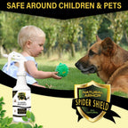 Spider Killer & Repellent Spray - Powerful Peppermint Formulation Kills & Repels All Types of Spiders and Works Better Than Ultrasonic Gimmicks - 128 fl oz Gallon Ready to Use
