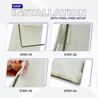 Dexter Lint Screen Replacement – Durable Frameless Dryer Lint Filters for Commercial & Residential Use (9822-026-002D) - 19.25" x 26.75" (Pack of 3)