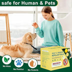 Mouse Rodent Repellent – Peppermint Lemon Oil Rodent & Insect Repellent Balls 24 Pack, Plant-Based Deterrent for Mice, Rats, Roaches & Bugs, Indoor & Outdoor Use