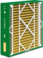 Filterbuy 21x21x5 Air Filter MERV 11 Superior Pet & Allergy Defense (3-Pack), Electrostatic Pleated HVAC AC Furnace Filters Replacement for Rheem, Ruud, & Protech (Actual Size: 20.63 x 20.63 x 4.38)