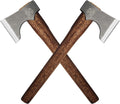 Competition Throwing Axe, 2 Pack 16.5" Throwing Axes with 1065 High Carbon Steel & Wooden Handle, Perfect for Axe Throwiing Game, Competition and Recreation, Gift for Men