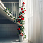 Garden Trellis 2 Pack 72'' H x 12'' W Metal Plant Trellis Indoor/Outdoor Metal Garden Trellis Plant Trellis for Potted Plants Climbing Houseplants Flowers