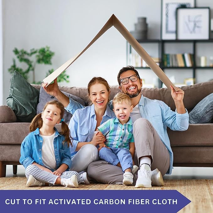 Carbon Filter 4 x 12 Inch 24 Pcs Activated Charcoal Air Vent Floor Heater Pre-Filter Sheet Work in Home Air Purifier, Register, Ceiling 4" x 12" 24-Pack (Carbon Black) Hoctsom