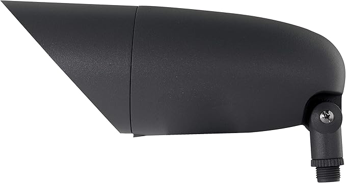 Nuvo 62/1207 One Light 12.2-Inch LED Landscape Floodlight, 12W/120V, 3000K/1240 Lumens, Dark Gray