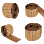 Metal Landscape Edging,12Inch×20FT Corrugated Metal Garden Edging Border Heavy Duty Garden Borders Edging Lawn Edging for Garden,DIY Flower Beds,Lawns,Pathway (Rusted)