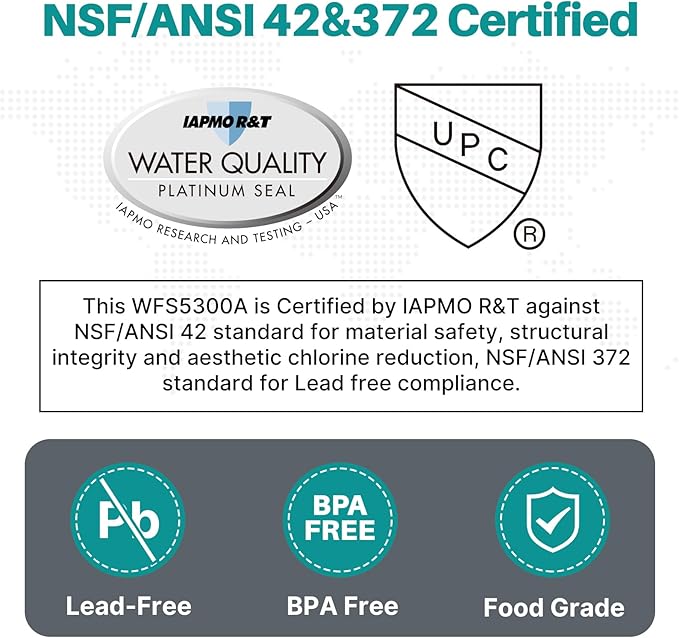 ICEPURE Under Sink Water Filter System, 3 Years or 22000 Gallons Ultra High Life NSF/ANSI 42 Certified, Removes Heavy Metals,Chlorine,Direct Connect Under Counter Drinking Water System, USA Tech
