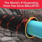 Pocket Hose Ballistic 100 FT Expandable Garden Hose, No-Kink, As Seen on TV