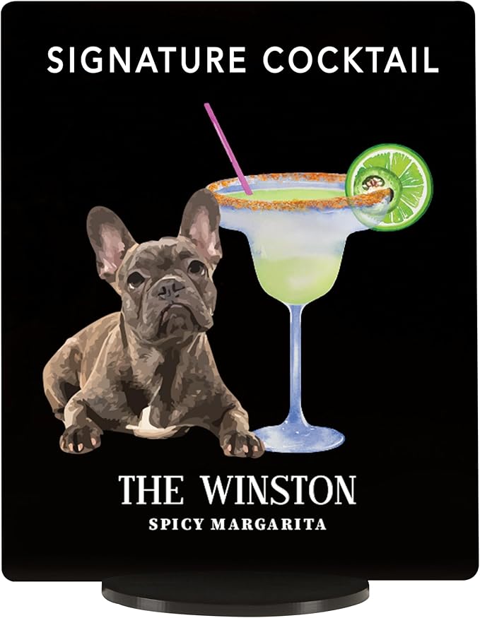 Pet Signature Drink Wedding Signs