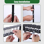 Lawn Aerator Tool, Manual Lawn Aerators with 14 Iron Spikes, Spring-Loaded Design Lawn Air Aerator Tool, Metal Manual Push Aerator, Lawn Tool for Loosening Soil Aerating Patio, Yard