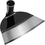 1Pcs Hoe Head Round Eye Hoe for Garden Weeding Soil Loosening 9.24x 5.89 x 5.89Inch (Without Handle)