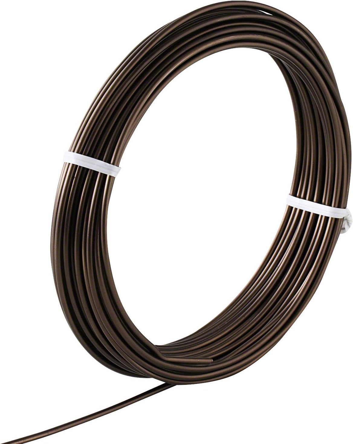 Wazakura Hanafubuki Japanese Bonsai Training Wire 5.0mm, Brown Anodized Coating Aluminum Made in Japan 150g - 8.8Ft(2.7m) 5.0mm