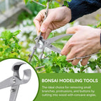 Bonsai Tools Concave Cutter Knob Cutter 180 mm BonsaiCutters Branch Cutter Bonsai Scissor Tree Clippers Pruning BonsaiTrimmer Gardening Tools