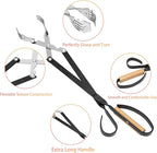 Skyflame Extra Long 20-inch Stainless Steel BBQ Grilling Tong, Barbecue Accessory - Grill Tools for Gas and Charcoal Grills, Kitchen, Baking