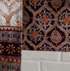 Maison d' Hermine Table Runner 100% Cotton Double Layer Table Runners 108 inches Long for Thanksgiving Christmas Decorations Home Kitchen Dining Party Wedding (Fair Isle, 14.5" x 108")