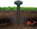 Snake Repellent for Yard & Outdoors - Solar-Powered Sonic Snake Deterrent Devices, Waterproof, Pet Safe Rattlesnake Repellent