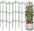 Moirsunt 4Pack Tomato Cages Plant Cages 4ft Multifunctional Tomato Support Garden Trellis Tomato Stakes Cucumber Tomato Trellis for Vertical Climbing Plants Vegetable Flowers