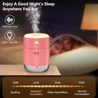 Portable Mini Humidifier, Auto Shut-Off, 2 Mist Modes, Quite, Small Humidifiers for Bedroom Travel Office Desk Plants (Pink)