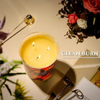 HomeLights 3-Wick Candles for Home Scented - 34oz Soy Wax Blend Candle Long-Lasting Fragrance, Eclectic Mixed Styles Home Decor and Housewarming Gifts, Amalfi Citrus