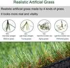 Artificial Grass Turf 7FTX30FT, 1.38" Pile Height Realistic Synthetic Grass, Indoor Outdoor Pet Faux Grass Astro Rug Carpet for Garden Backyard Patio Balcony