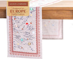 Maison d' Hermine Table Runner 100% Cotton Single Layer Table Runners 72 inches Long for Thanksgiving Christmas Decorations Home Kitchen Dining Party Wedding (Fairy Christmas, 14.5" x 72")