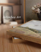 InSimSea Framed Wall Art for Living Room Flower Wall Art Aesthetic Home Decor Roses Vintage Botanical Prints Floral Paintings Canvas Wall Decor Large Canvas Prints for Bedroom Office 20x30in