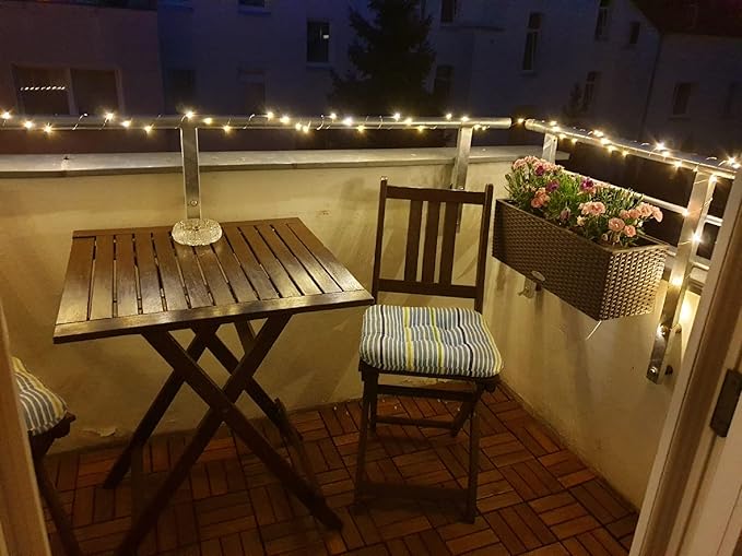 Lighting EVER Fairy Lights Plug in, 33ft 100 LED String Lights for Bedroom, Warm White Copper Wire Lights, Waterproof Indoor Outdoor Decorative Fairy Lights for Patio, Garden, Balcony, Vases, Craft