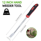 KLDOLLAR Weed Puller Tool, Dandelion Weeder Puller Tool with Soft Handle