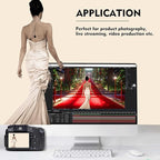Cream Photography Backdrop for Photoshoot, Photo Backdrop Curtain, Perfect Cream Backdrops for Party Portrait Photoshoots Video Studio 6FTx9FT