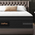Full Size Mattress 10 Inch Firm Hybrid Mattresses with Extra Lumbar & Shoulder Support, Motion-Isolation Bed in a Box for Pain Relief Deep Sleep Fiberglass Free - No Odor, 365 Night Trial