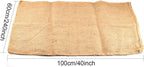 KEILEOHO 6 Pack 40 X 24 Inch Burlap Bags, Planting Growing Bag, Large Potato Sack, Burlap Bag for Vegetables Gardening, Large Food Grade Burlap Sacks for Gardening