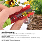 Zerodis 10Pcs Thumb Pruner Knife Multi Function Thumb Fruit Picking Device for Fruit Vegetable Garden Garden Plant Tape Tool for Grapes Raspberries Tomatoes and Vegetables