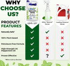 Mighty Mint Gallon (128 oz) Insect and Pest Repellent Peppermint Oil - Natural Spray for Spiders, Ants, and More