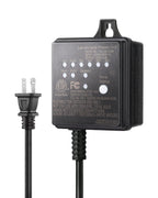 DEWENWILS 30W Outdoor Low Voltage Transformer with Timer and Photocell Light Sensor, 12V DC, ETL Listed