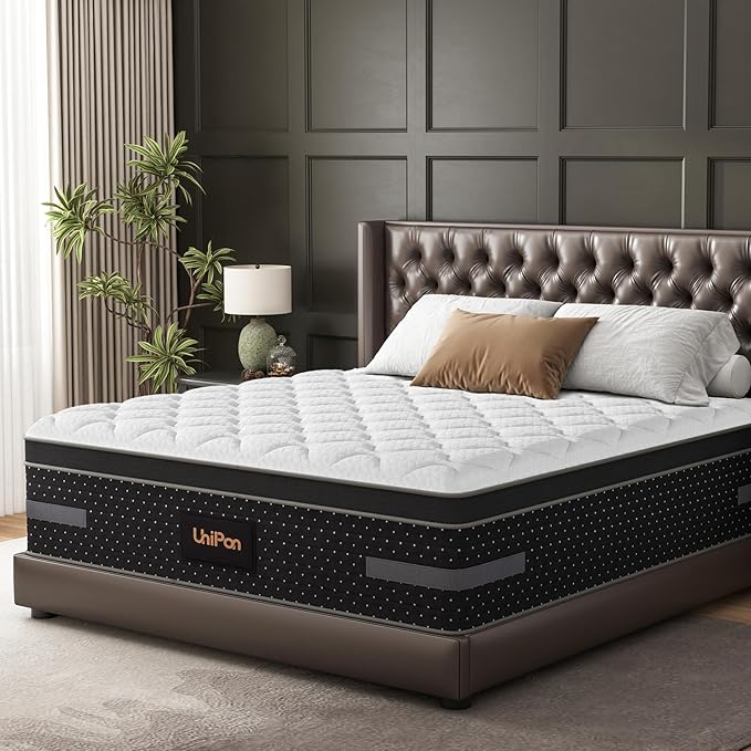 Full Size Mattress 12 Inch, Cooling Gel Hybrid Mattress for Side Sleep and Pain Relief with Extra Lumbar & Shoulder Support, Bed in a Box Fiberglass Free -365 Night Trial CertiPUR-US Certified