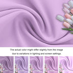 Wedding Arch Cover - Lavender Spandex Arch Backdrop for Stand - Double Sided - Purple - 4ft - Baby Shower Banquet Party Wedding Ceremony